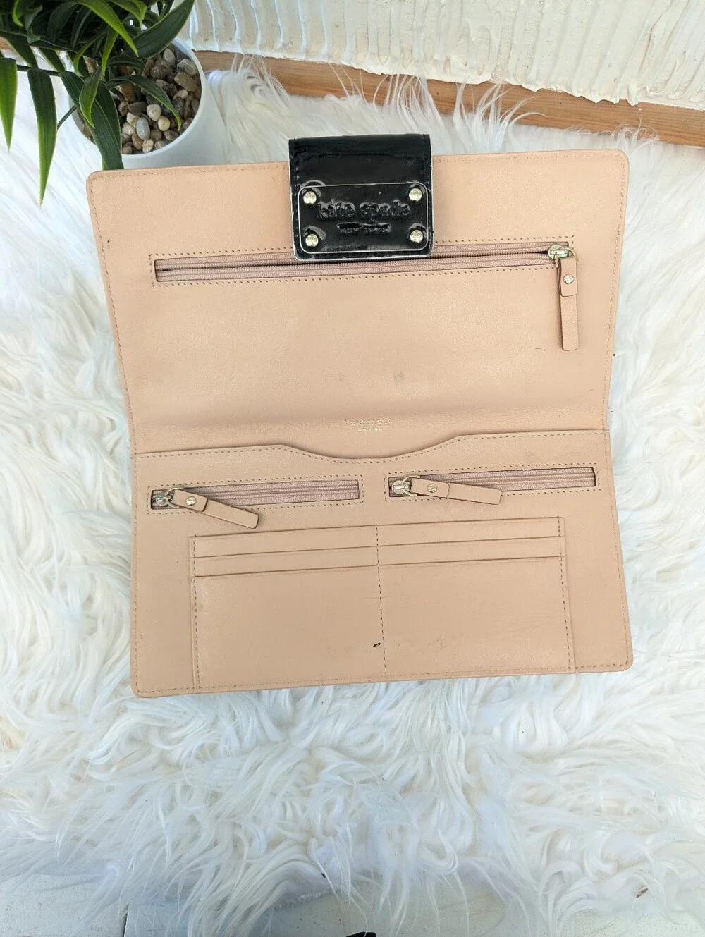 Kate Spade Long Patent Leather Clutch
